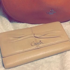 Taupe Coach Wallet